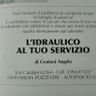 CENTONI ANGELO L'IDRAULICO AL TUO SERVIZIO