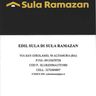 EDIL SULA DI SULA RAMAZAN