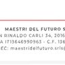 MAESTRI DEL FUTURO SRLS