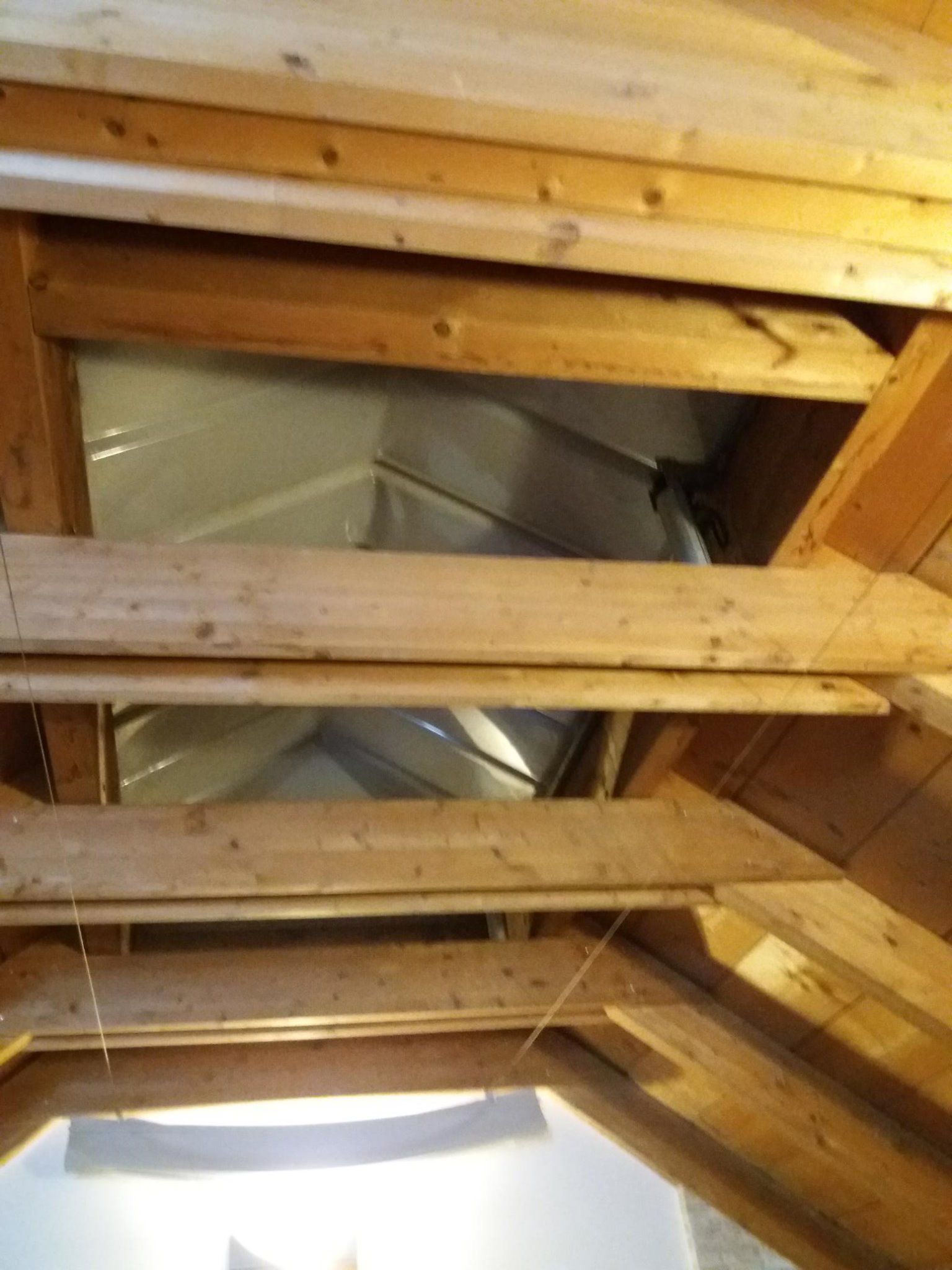 Lucernario entra acqua